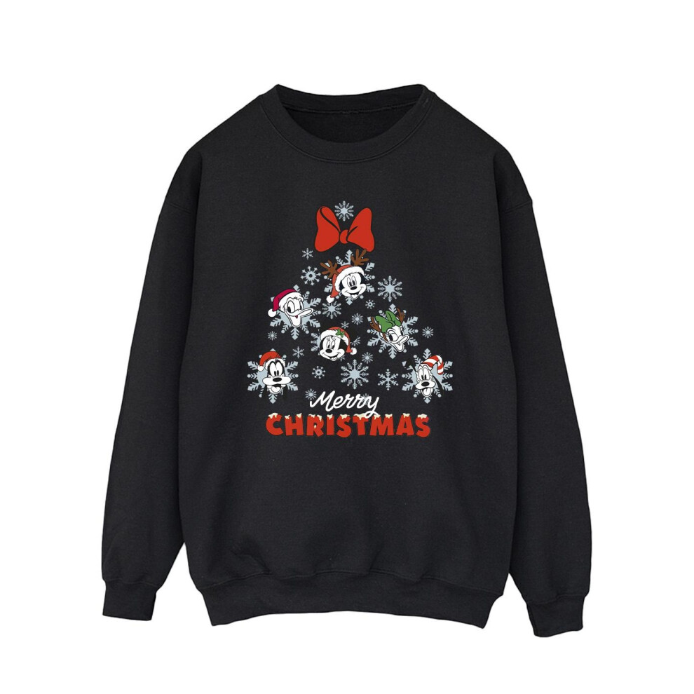 Mickey Mouse And Friends Christmas Tree Sweatshirt