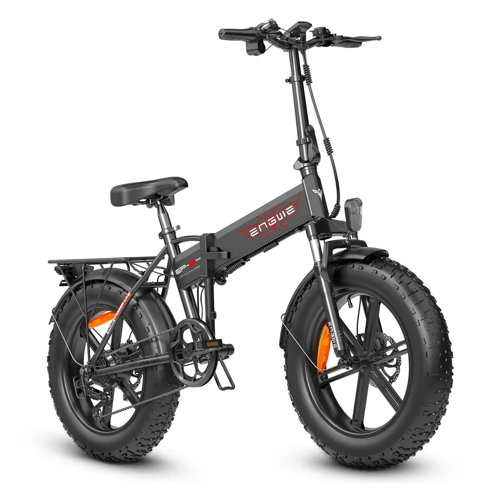 (Black) Electric Bike Engwe EP-2 Pro 750W Fat Tire E-Bike