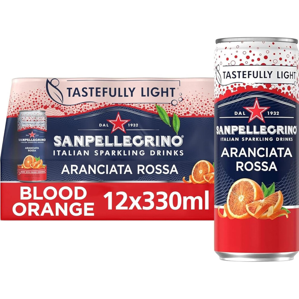 San Pellegrino Italian Sparkling Drinks Tastefully Light Sparkling Blood Orange