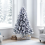 Evre (5ft) EVRE Snow Flock Christmas Tree Pine Cone & Berries 1
