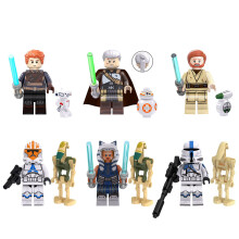 (6pcs-A) 22pcs Clone Soldier Asokabakala Commander Ray Kailun Building Blocks MiniFigures Toys