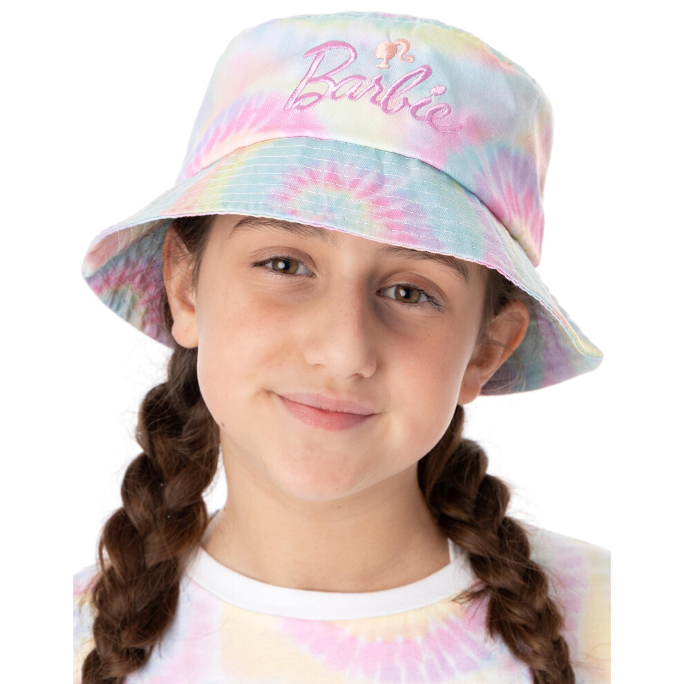 Barbie (S-M) Bucket Hat (Girls Multicoloured)