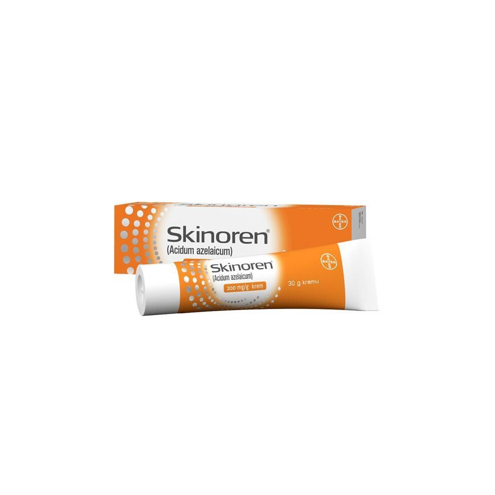 Leo Pharma Skinoren Acne Treatment With Azelaic Acid - All Skin Types, 30G | Reduces Acne, Inflammation And Post-Acne Marks Cream
