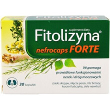 Fitolizyna Nefrocaps Forte Functioning of Kidneys Urinary Tract 30caps