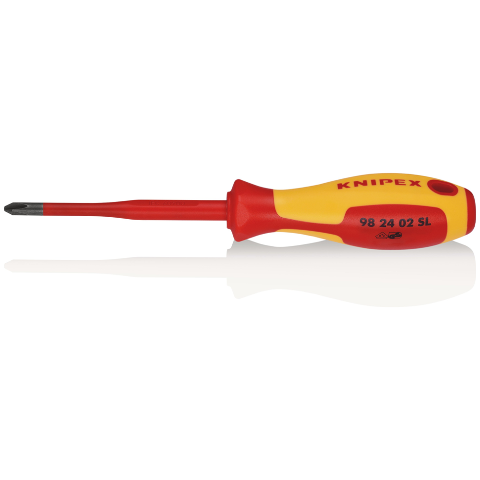 Draper PH2 SLIMLINE SCREWDRIVER 72453 72453 VDE Insulated Phillips Screwdrivers