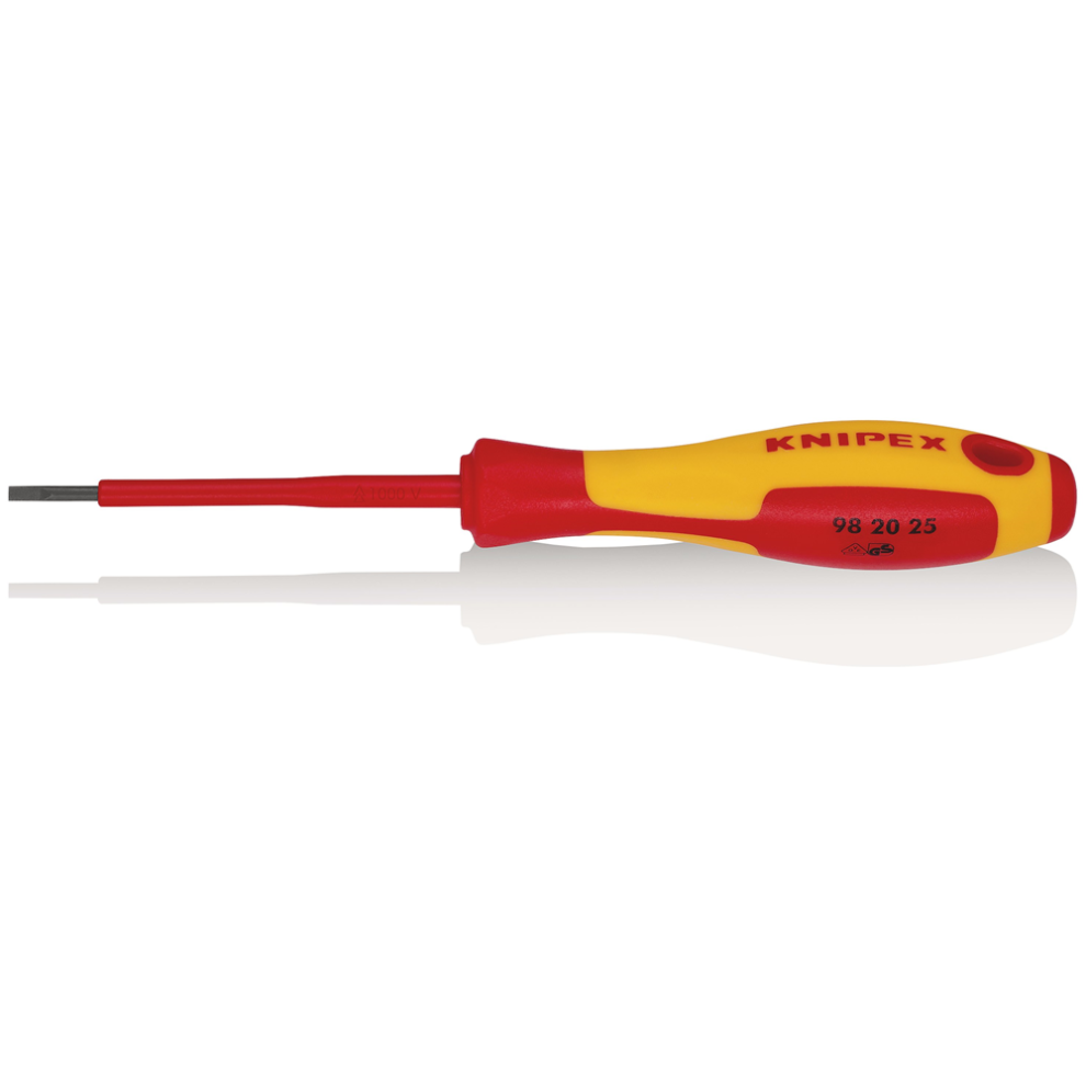 Draper 2.5MM SLOTTED SCREWDRIVER 76803 76803 VDE Insulated Slotted Screwdrivers