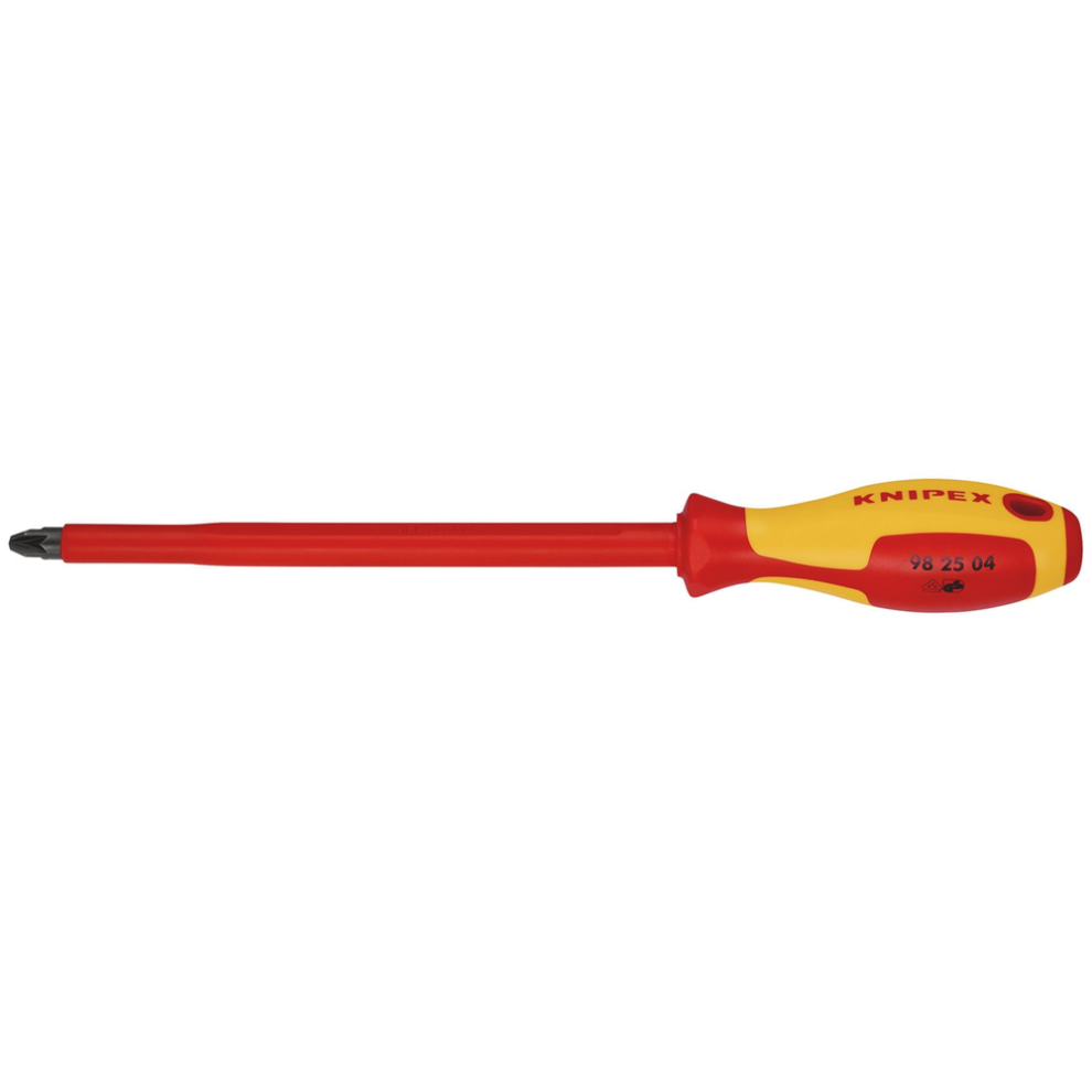 Draper PZ4 SCREWDRIVER 76808 76808 VDE Insulated PozidrivÂ Screwdrivers