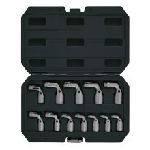 Draper FLEX CROWFOOT SOCKETS 12PC 12403 12403 Flexible Crowfoot Socket Wrench Set, 3/8" Sq. Dr. (12 Piece)