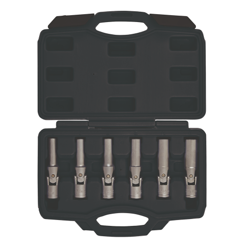 Draper Draper GLOW PLUG SOCKET SET 6PC 12404 12404 Glow Plug Socket Set, 3/8" Sq. Dr. (6 Piece)