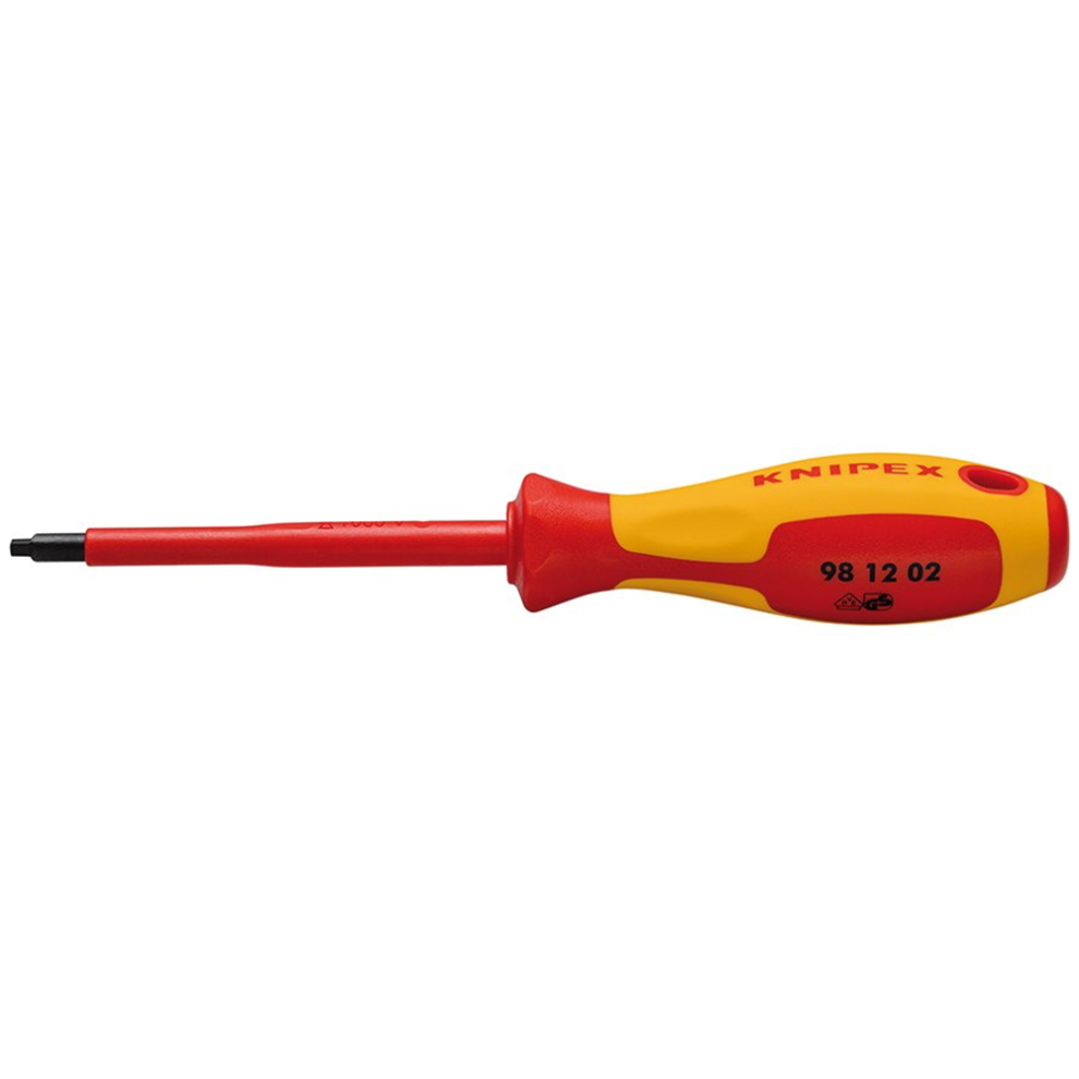 Knipex Draper Robertson R2 Screwdriver 27028 27028 Vde Insulated Robertson Screwdrivers