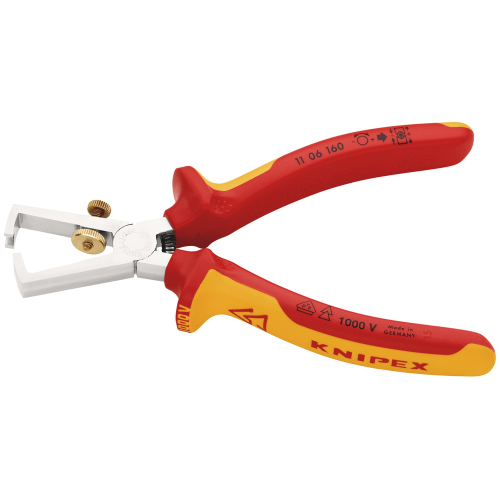 Knipex Draper 160MM END WIRE STRIPPERS 26968 26968 VDE Insulation Strippers