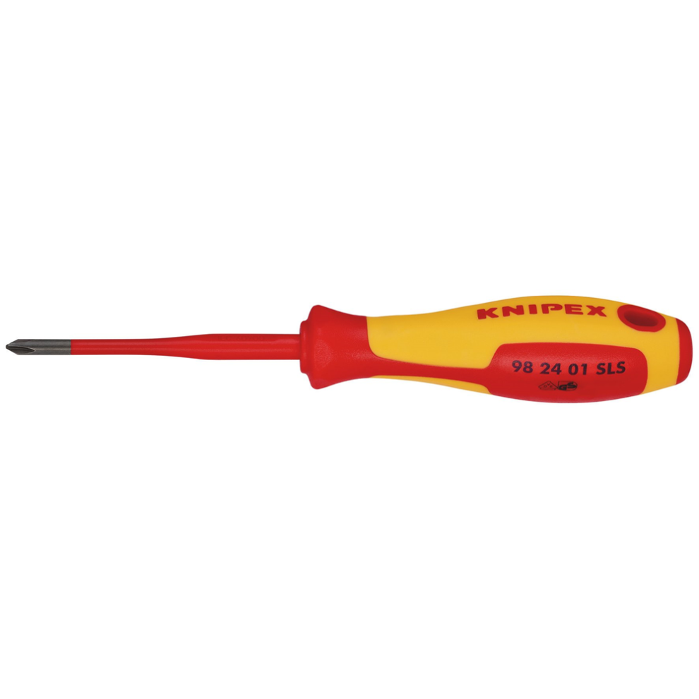 Knipex Draper Ph/S 1 Screwdriver Slim 28055 28055 Vde Insulated Plus/Minus Screwdrivers