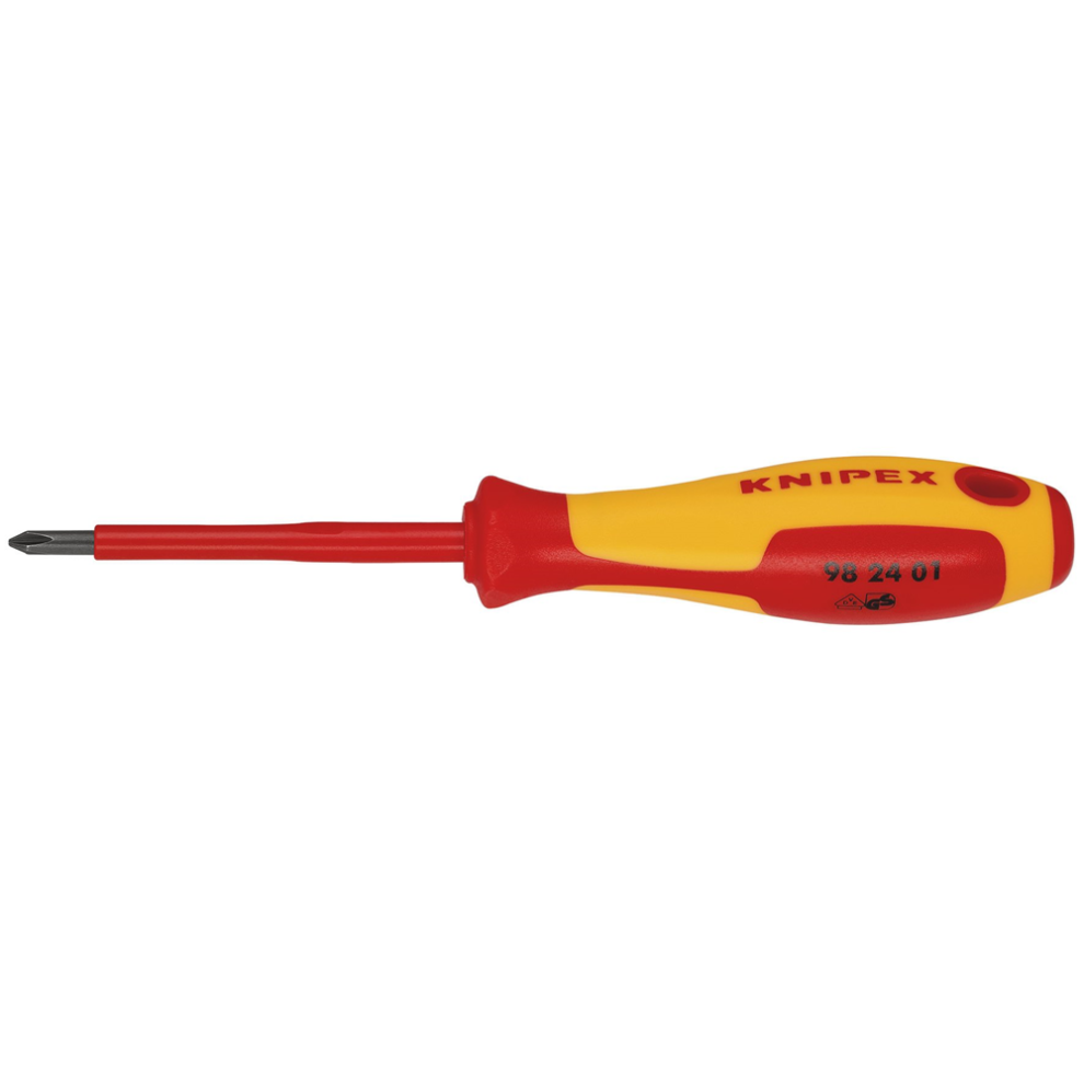 Draper PH1 SCREWDRIVER 18802 18802 VDE Insulated Phillips Screwdrivers