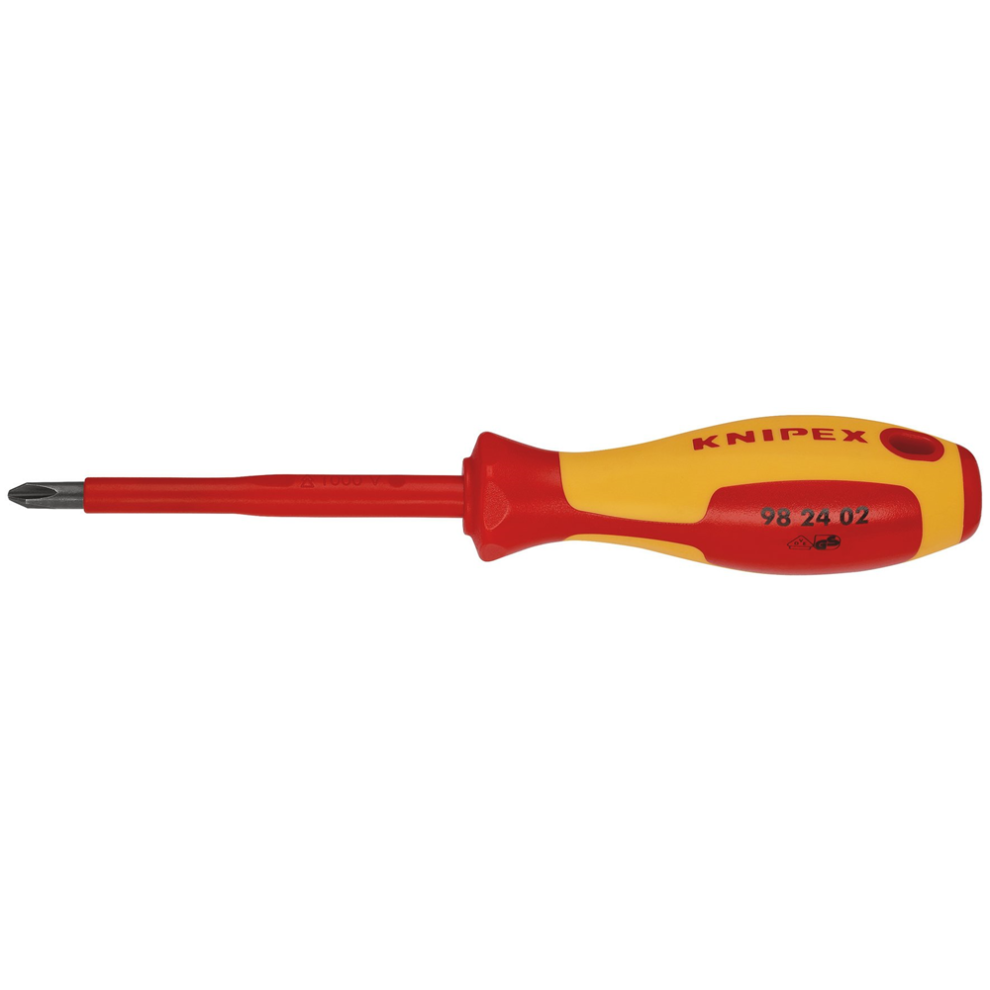 Knipex Draper Ph2 Screwdriver 18803 18803 Vde Insulated Phillips Screwdrivers