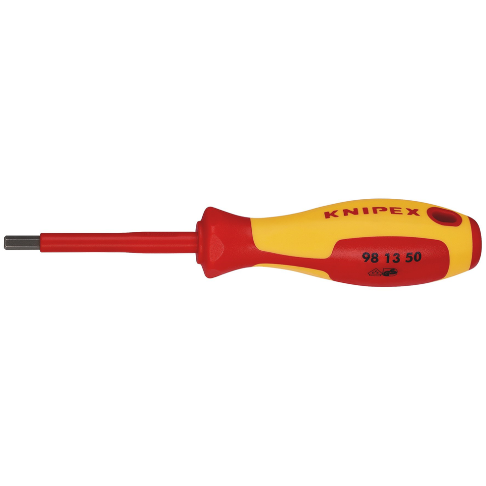 Draper 5MM HEX SCREWDRIVER 18777 18777 VDE Insulated Hexagon Screwdrivers