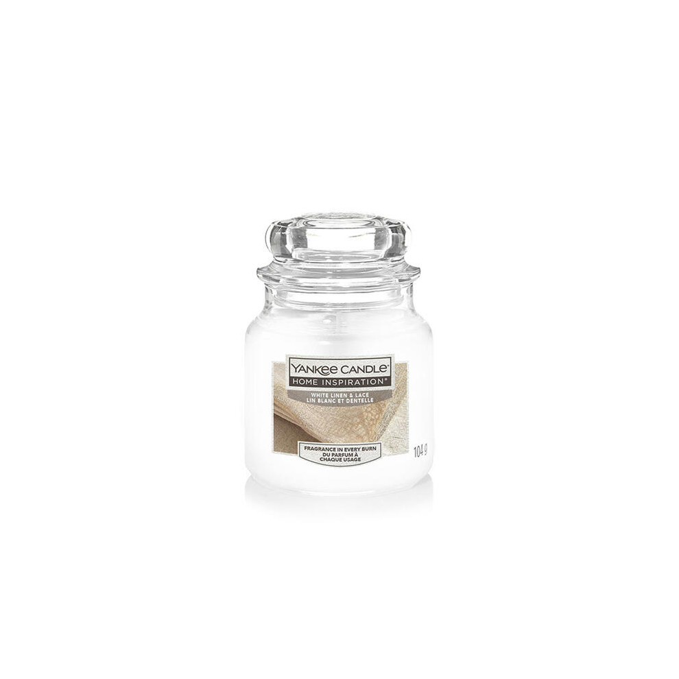 Yankee Candle - Small Jar With Linen Lace (104g)