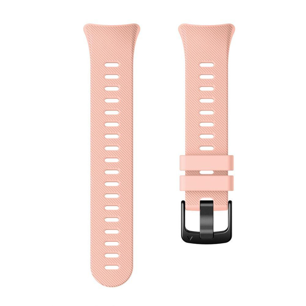 (Pink, Garmin Forerunner 45) Silicone Watchband Strap For Garmin Forerunner 45 45S Smart Watch Band for Garmin Swim 2 Bracelet Belt