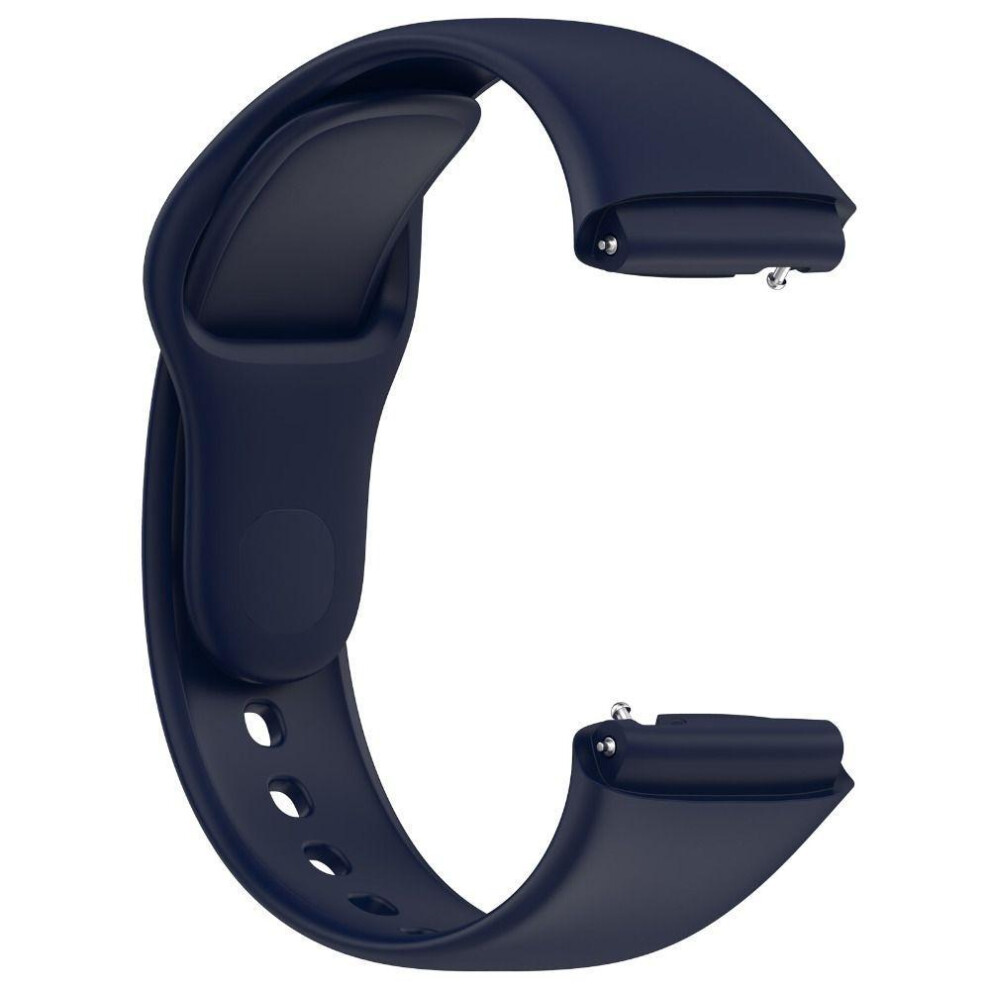 (Dark Blue) Soft Silicone Strap For Redmi Watch 3