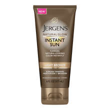 Jergens Natural Glow Instant Sun Moisturizer Light Bronze 6 oz