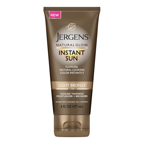 Jergens Natural Glow Instant Sun Moisturizer Light Bronze 6 oz
