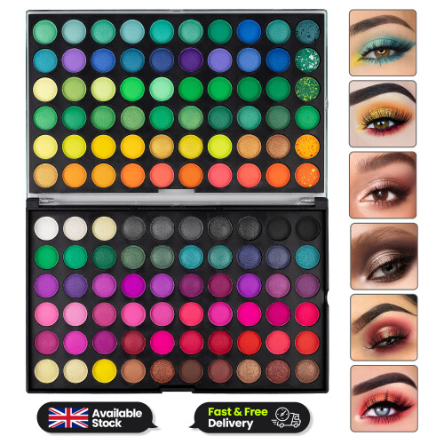 LaRoc LaRoc 120 Summer Colours Makeup Palette | Bright Eyeshadow Cosmetics Palette