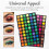 LaRoc LaRoc 120 Summer Colours Makeup Palette | Bright Eyeshadow Cosmetics Palette 3