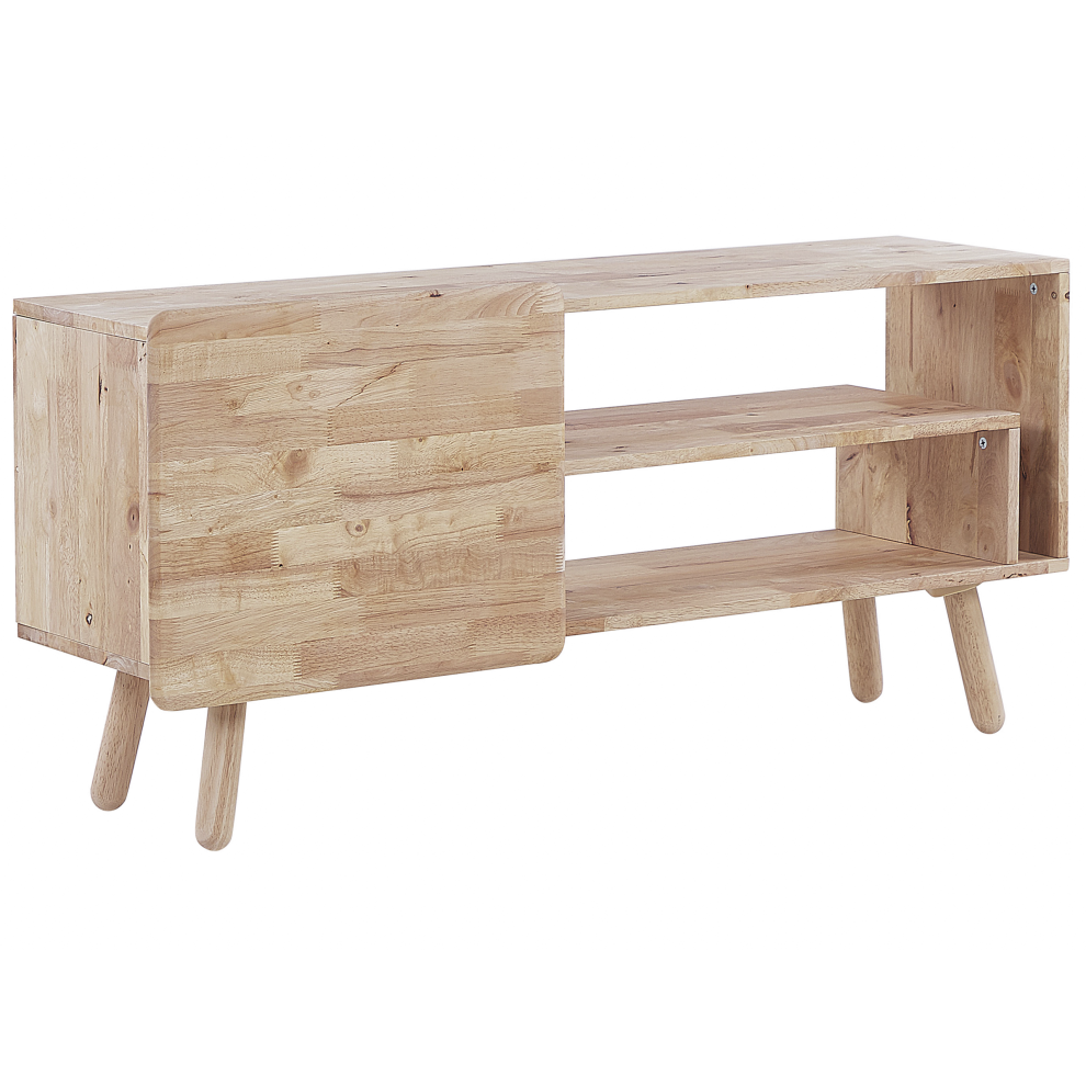 TV Stand WESTFIELD Wood Light Brown