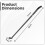 48" Steel Crowbar Wrecking Pry Bar Nail Puller 7