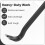 48" Steel Crowbar Wrecking Pry Bar Nail Puller 9