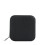 (Black) Fashionable writing jewelry box makeup box with small mirror for easy visualization 1