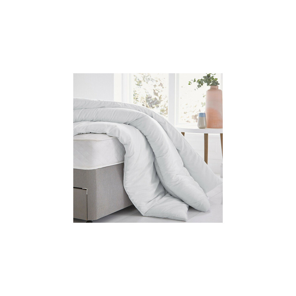 Aspire Homeware (13.5 Tog, King) Anti-Allergy Duvet Tog Winter Warm Soft Quilt White