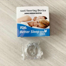 (with box 1pcs) Anti snore nose aid Silicone Nasal Dilators Stop Snoring Nose Clip Sleep Tray Sleeping Aid Apnea Guard Night Device