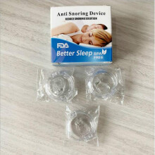 (with box 3pcs) Anti snore nose aid Silicone Nasal Dilators Stop Snoring Nose Clip Sleep Tray Sleeping Aid Apnea Guard Night Device