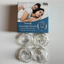 (with box 4pcs style2) Anti snore nose aid Silicone Nasal Dilators Stop Snoring Nose Clip Sleep Tray Sleeping Aid Apnea Guard Night Device