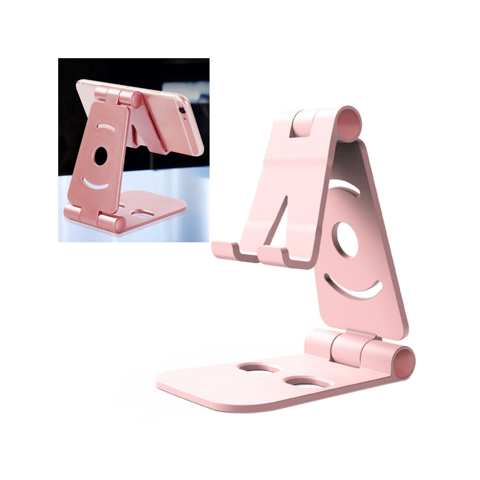 Wq-02 Foldable Creative Lazy Bracket Phone Holder (Pink) Pink 740390245161