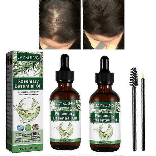 2x Multi-effect Rosemary Essential Oil Strong and Solid Hair Moisturizing Soft Hair