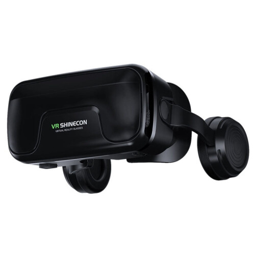 Headphone Version 3D Virtual Reality VR Glasses(Black) 2