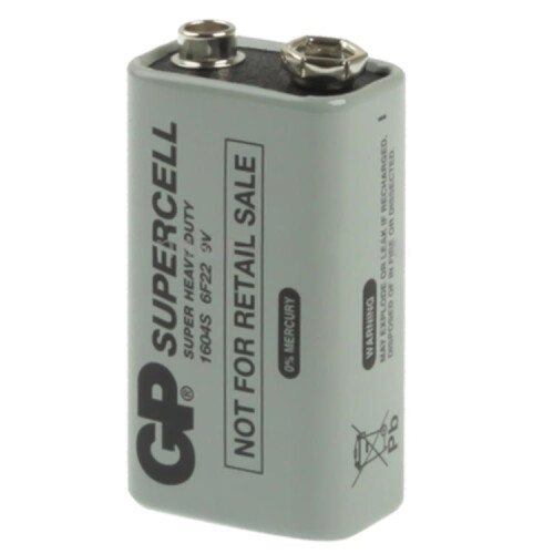 9V 6F22 1604D Heavy Duty Battery for Cameras / Toys / Electronic Devices 2