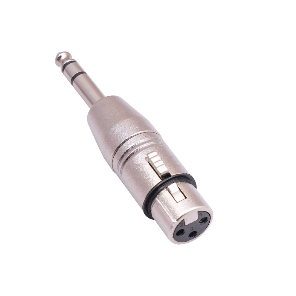 Lz1179 6.35Mm 1/4 Trs Male To Xlr 3Pin Female Adapter 740390255818