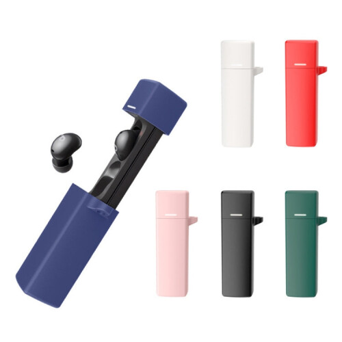 For Anker Soundcore A30i Wireless Earphone Silicone Protective Case(Black) 2