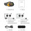 Motorcycle Helmet Call Music Navigation Bluetooth Headset, Color: Red(Soft Pipe Microphone) 5