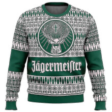 (3, 3XL) Bebetter Jagermeister Ugly Christmas Sweater Pullover Men's 3d Sweatshirt Tops Autumn And Winter Clothing A