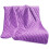 (Purple) 3 Temperature Setting Home Office USB Heated Soft Electric Blanket Bed Single 1