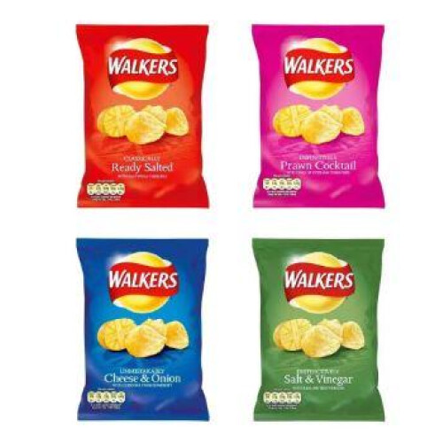 Walkers Walkers Crisps Snack Variety Box, 66 Pack 1