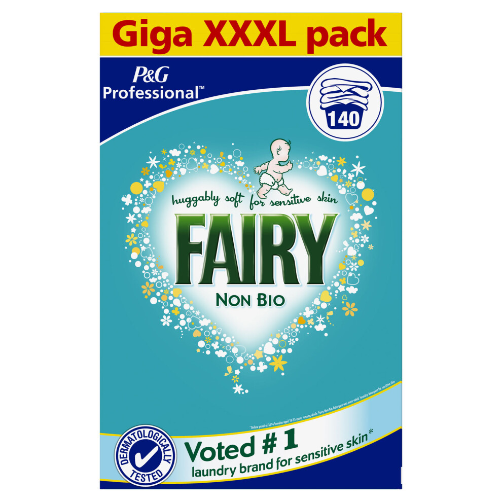 Fairy Non Bio Washing Powder For Sensitive Skin (140 Washes).