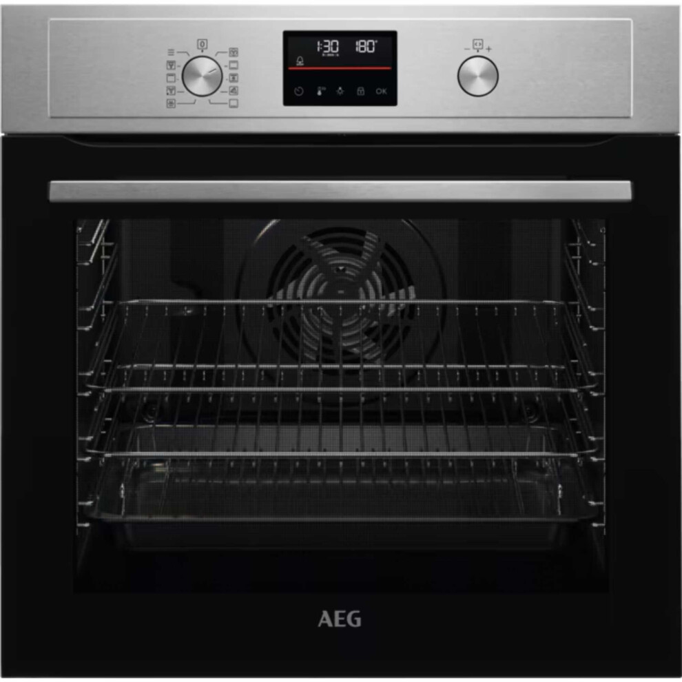 AEG BPX53506EM 3000 Pyrolytic Self Clean Built-in Single Oven