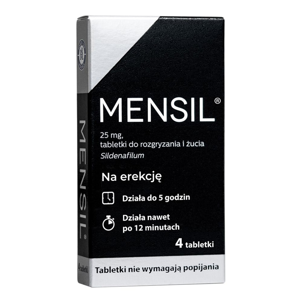 Mensil 25mg - 4 tabl. Sex Pills Sexual Potency Erection Libido