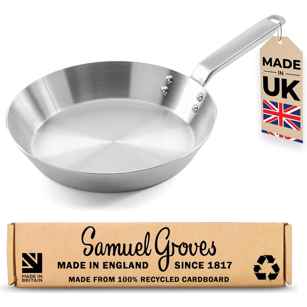 Samuel Groves 26cm Stainless Steel Frying Pan