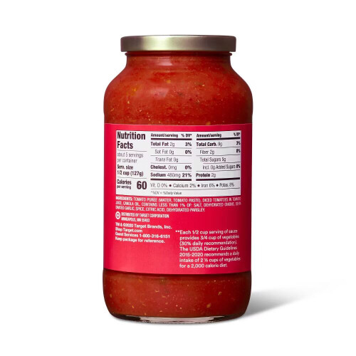 Good & Gather Marinara Pasta Sauce 23oz 2