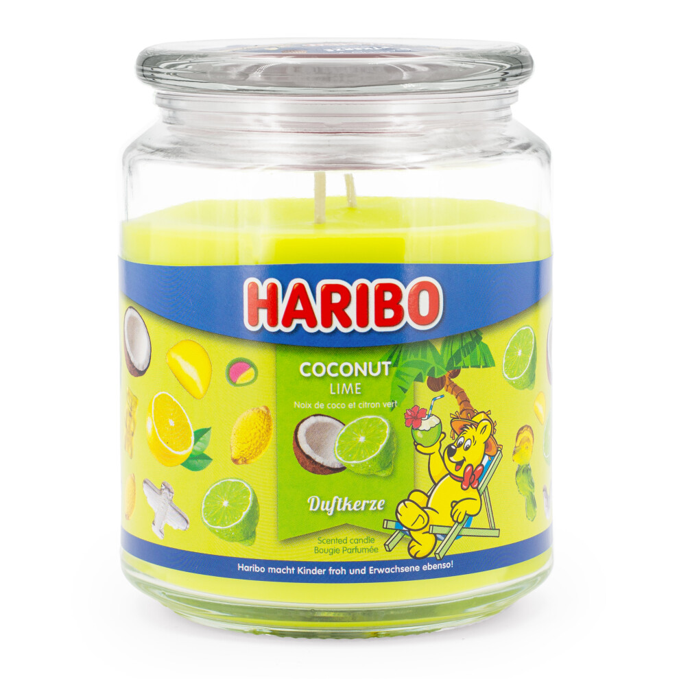 (Coconut Lime) Haribo Scented Candles Aromas for Every Mood 510g